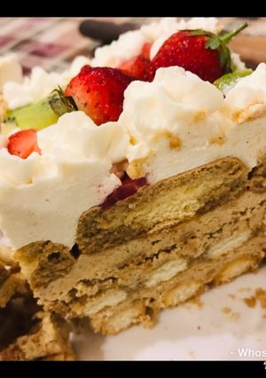 A picture of Whosayna’s Malakoff Gâteau.