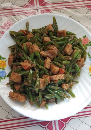 Foto resep Tumis Tempe,buncis saus tiram