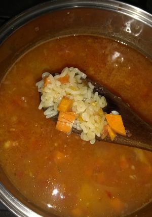Una foto de Sopa de fideos