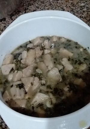 صورة لوصفة قلقاس بالشوربه