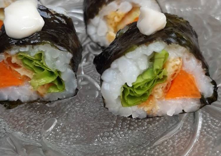 Cara Gampang mengolah Mini Sushi Rolls yang Bisa Manjain Lidah
