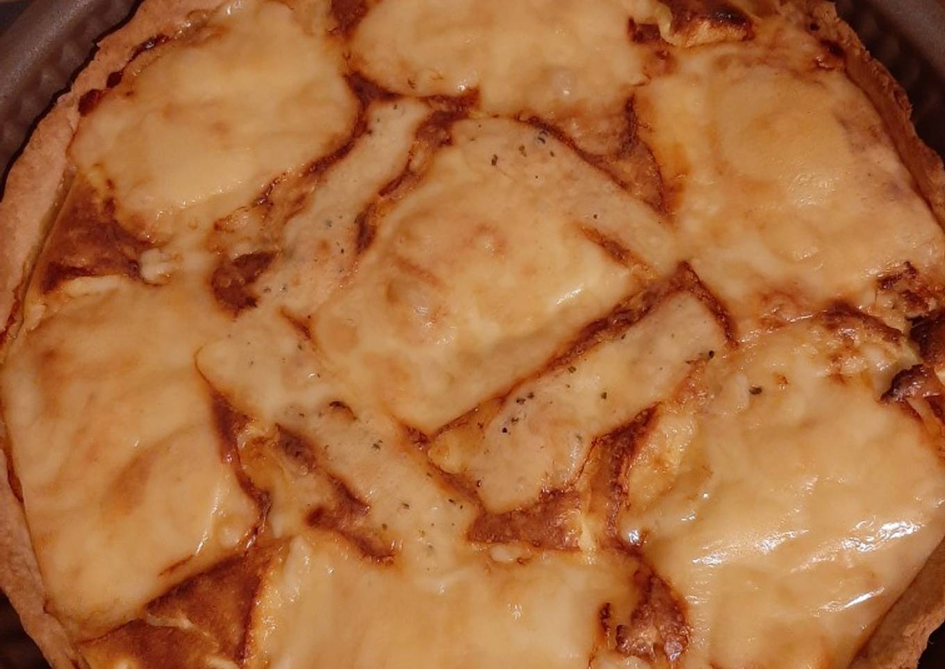 Quiche au fromage à raclette 🧀