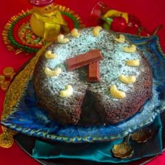 A picture of Ragi Chocolate Cake.
