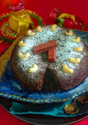 A picture of Ragi Chocolate Cake.