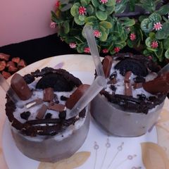 A picture of Triple Layer Oreo Chocolate Shake.