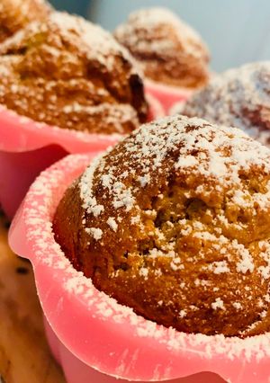 Foto di Muffin integrali con arancia e vaniglia