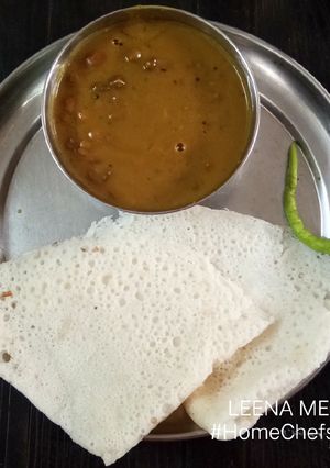 A picture of Ghavan Pani Puda Neer Dosa.