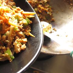 A picture of Soya Granules Stir Fry - Step by Step Recipe.