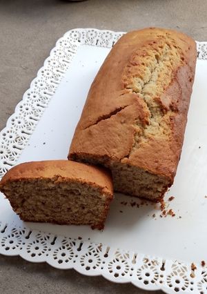 Una foto de Budín de banana