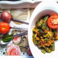 Bhindi Do Pyaza A picture of Bhindi Do Pyaza.