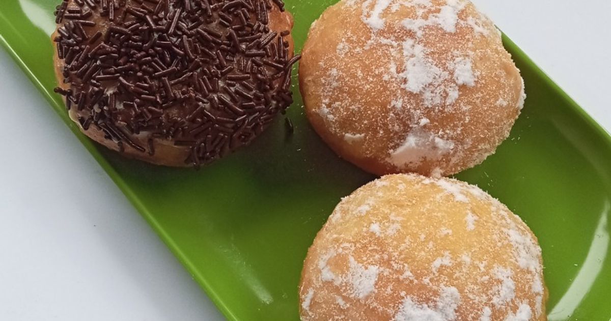 Donat ala jco lembut simple tanpa ulen "LC"