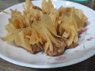 氣炸千張餃(簡單健康料理)