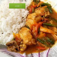A picture of Curry chicken...