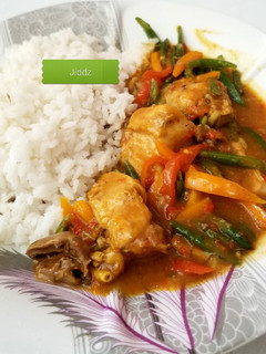 A picture of Curry chicken...