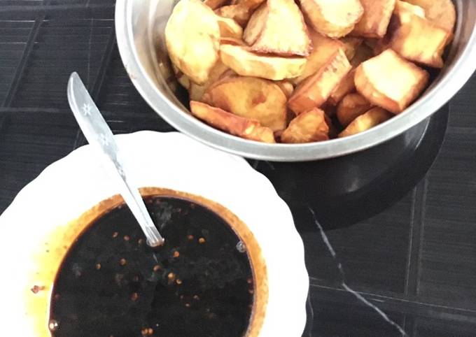 Ternyata begini loh! Resep buat Ubi goreng sambal gula merah dijamin istimewa