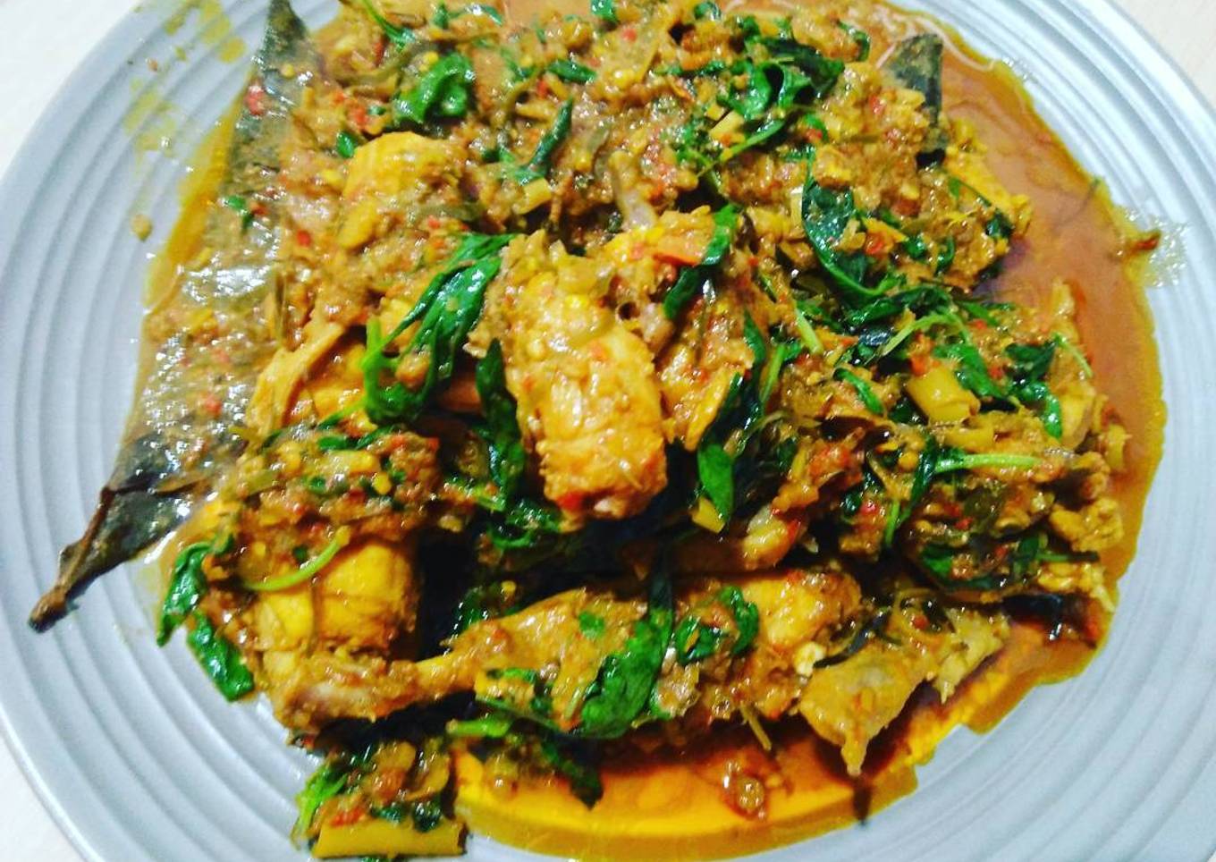 Ayam rica manado