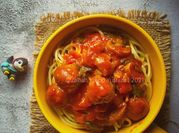 Gambar pasta bayam