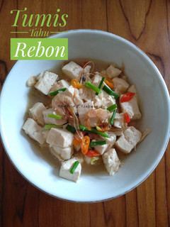 Foto resep 05. Tumis Tahu Rebon