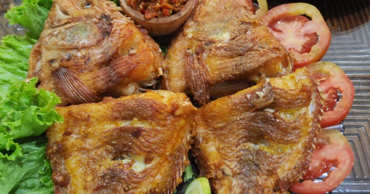 Ikan Nila Goreng Sambal Dadakan
