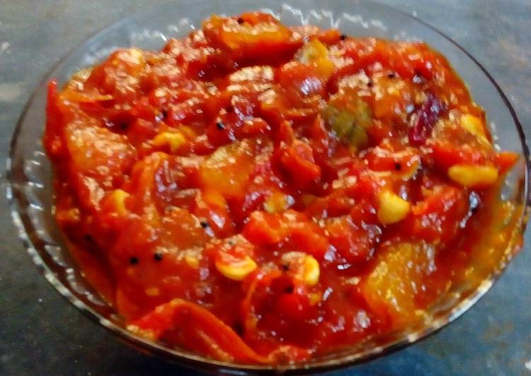 tomato dates chutney recipe main photo