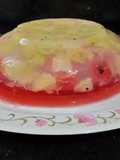 Double Coloured Fruit Jelly