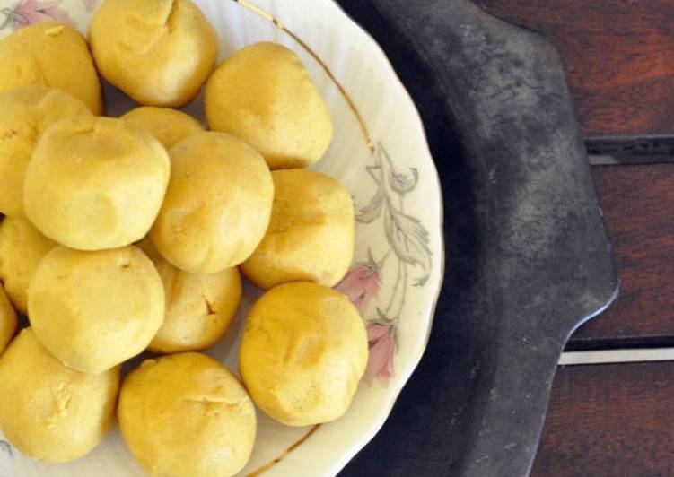 Simple Way to Prepare Award-winning Moong Dal Ladoos