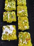 Mango Coconut Burfi