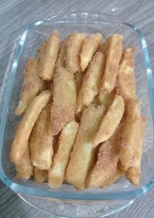 عکسی از دستور سیب زمینی سوخاری 🍟🍟