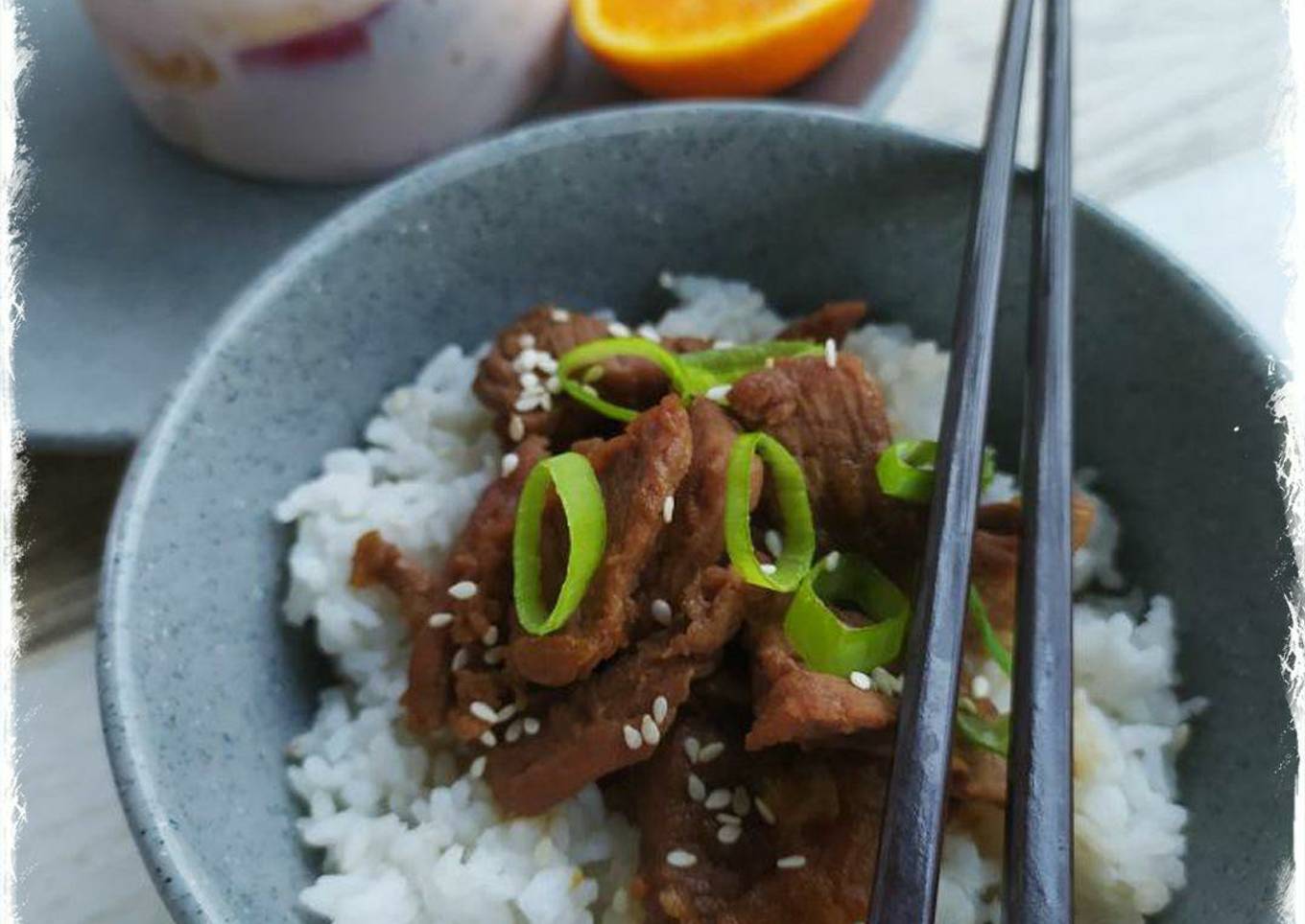 Beef Bulgogi Rice Bowl