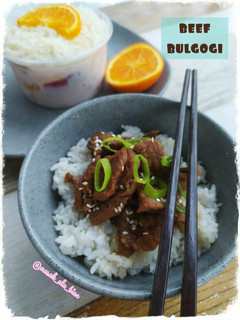 Foto resep Beef Bulgogi Rice Bowl