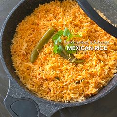 A picture of Mexican Rice.