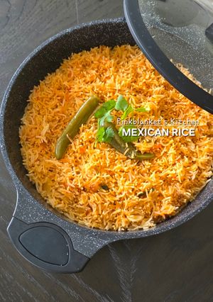 A picture of Mexican Rice.