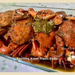 รูปของ Kepiting Asam Manis Pedas 🦀