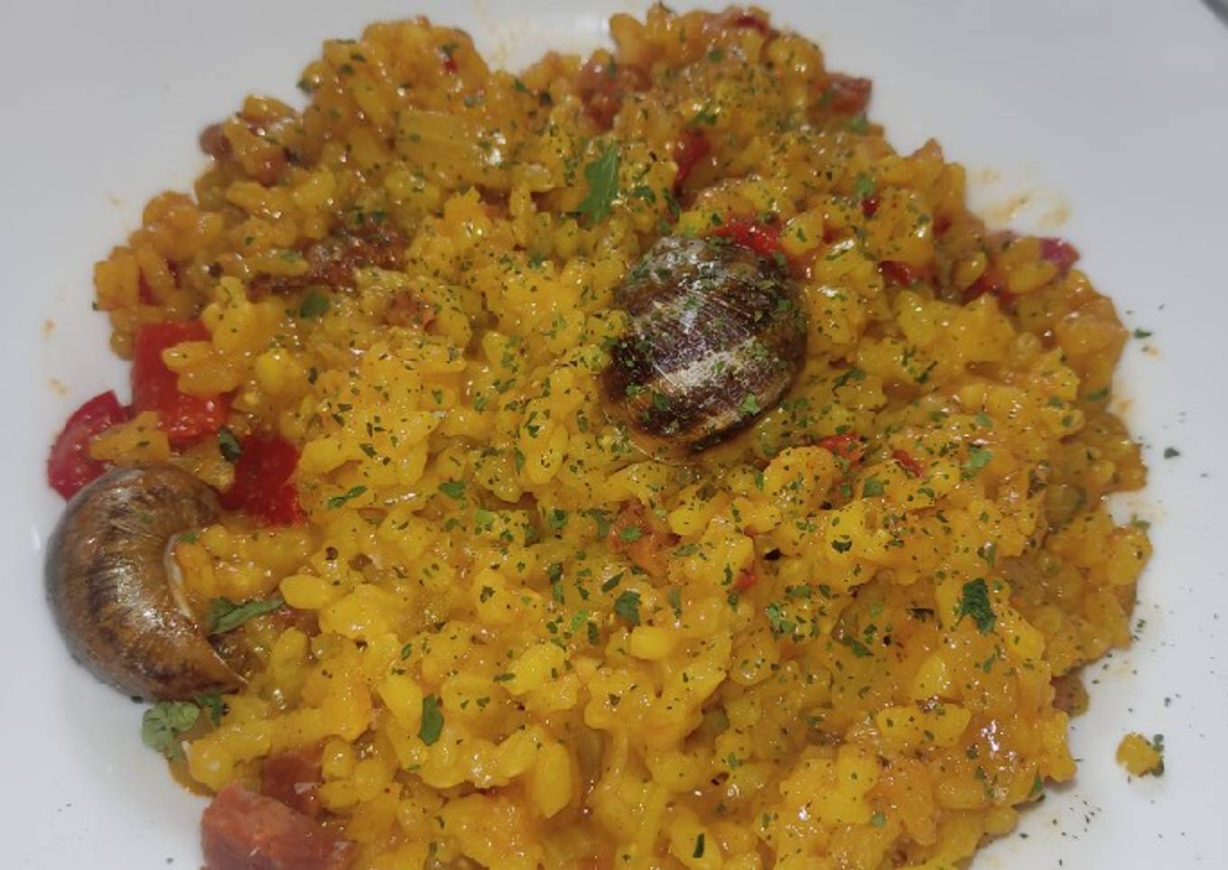 Arroz con caracoles