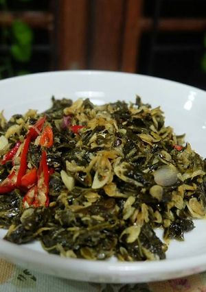 Foto resep Oseng-oseng Daun Pepaya Jepang