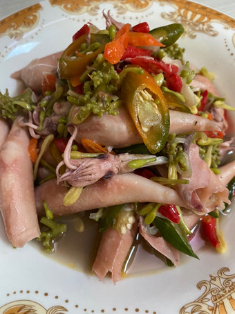 Langkah Mudah untuk Membuat 🦑 Tumis Cumi Asin Bunga Pepaya 🦑, Enak