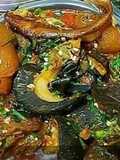 Garnish Ogbono soup