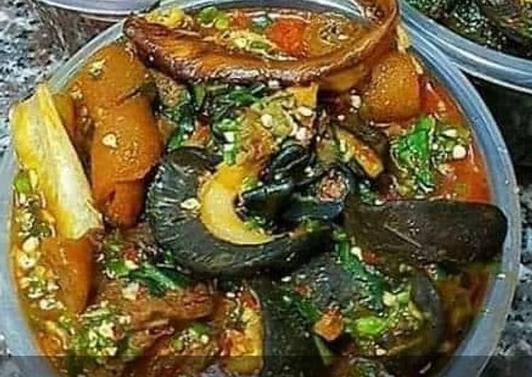 Recipe of Favorite Garnish Ogbono soup