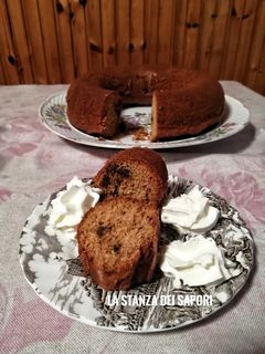 Foto di #123 Ciambella al cioccolato fondente e zucchero di cocco