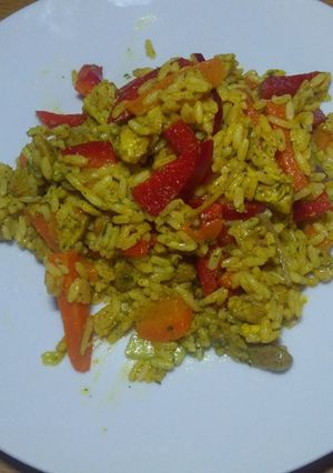 Zdjęcie przepisu Sałatka curry.