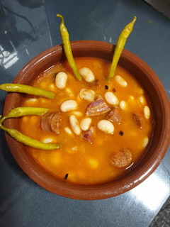 Una foto de Judiones con chorizo