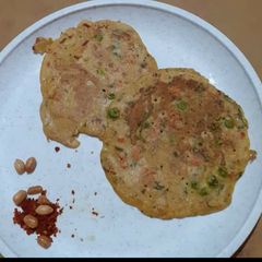 A picture of Healthy moong dal chilla.