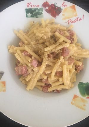 Maccheroni a la Carbonara recept fotója