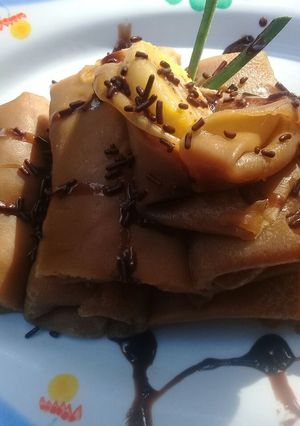 Foto resep Dadar Gulung Pisang Mocca
