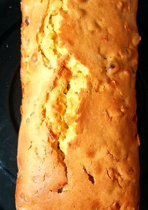 Une photo de Cake pomme noisette 🍏🌰