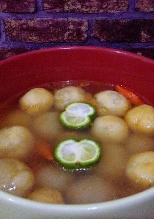 Foto resep Baso aci kuah pedas