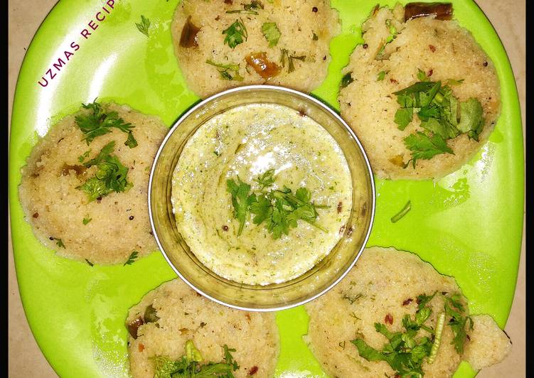 Recipe of Speedy Rava idli