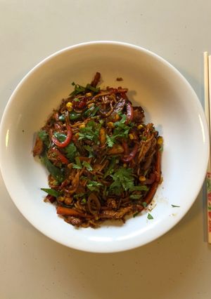 A picture of Simple Chicken Stir-fry.