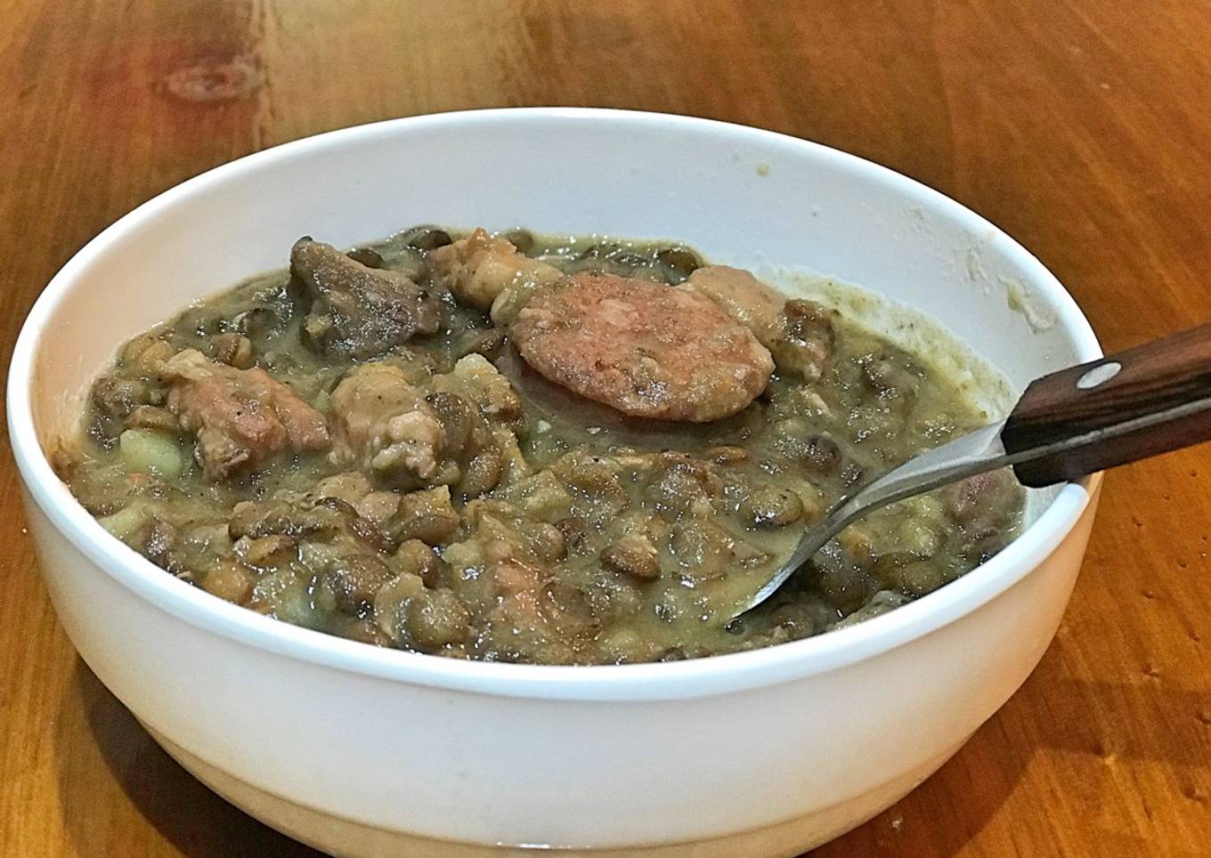 Guiso de lentejas