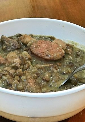 Una foto de Guiso de lentejas
